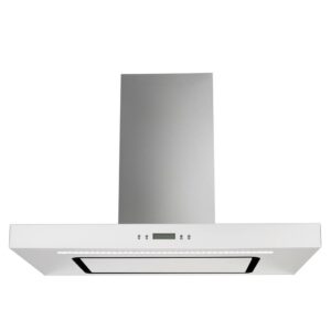 קולט אדים זכוכית Ly Vent לי-ונט LVF-515/90 לבן