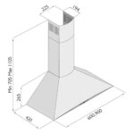 קולט אדים Ly Vent לי-ונט LV-T-295B/60