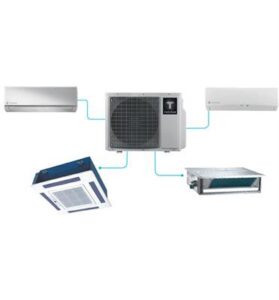 מזגן רב מאייד בלבד 3.5 כ"ס דגם Multi Inverter 1:4 תדיראן Tadiran