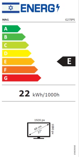 מסך מחשב MAG "27 G27IPS LED מאג