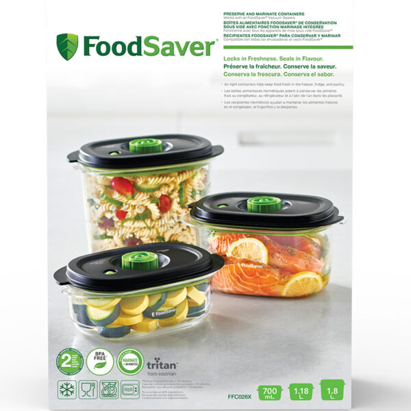 קופסאות וואקום FoodSaver FFC026X פוד סייבר