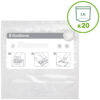 מארז שקיות ואקום עם רוכסן זיפ-לוק 3.78 ליטר FVB016X FoodSaver פוד סייבר