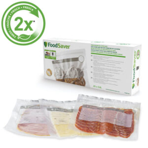 מארז שקיות ואקום עם רוכסן זיפ-לוק 3.78 ליטר FVB016X FoodSaver פוד סייבר