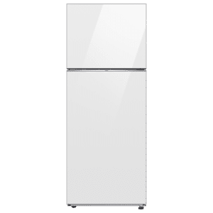 מקרר מקפיא עליון 470 ליטר Samsung RT48CB6626WH Bespoke זכוכית לבנה סמסונג
