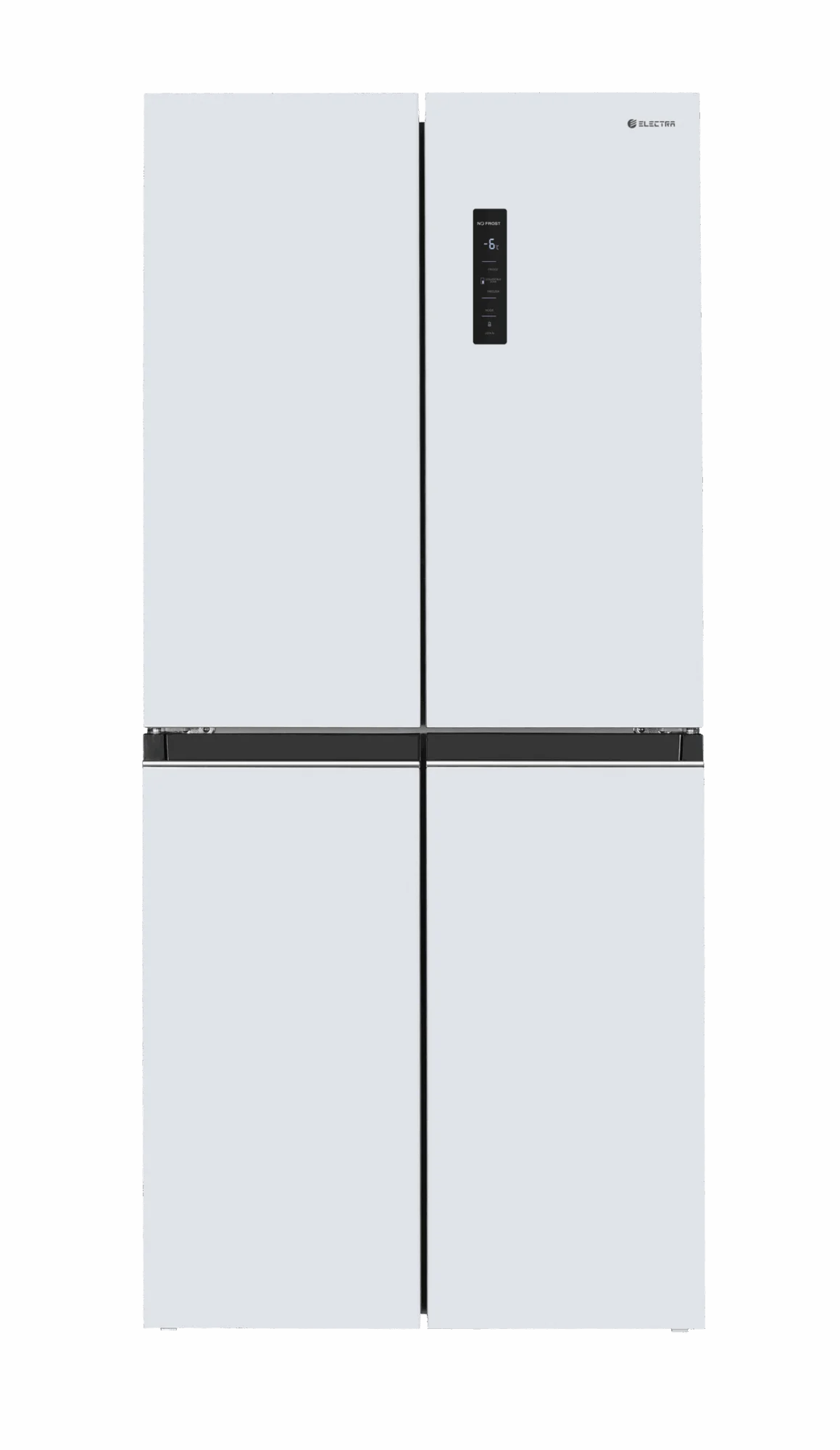 מקרר 4 דלתות Electra EL522GW אלקטרה זכוכית לבנה