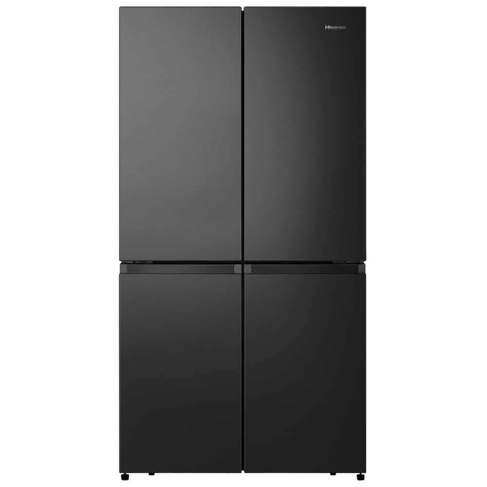 מקרר 4 דלתות Hisense הייסנס RQ72BK נירוסטה מושחרת
