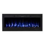 קמין חשמלי דקורטיבי 50 אינץ' Electra Premium BG50B צבע שחור