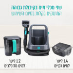 מכונת ניקוי עוצמתית שואבת ושוטפת Sirius סיריוס Powerwash 650