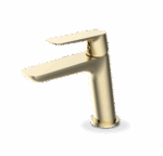 ברז מים קרים גבוה זהב מוברש 155111 שגיב SAGIV