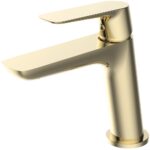 ברז מים קרים גבוה זהב מוברש 155111 שגיב SAGIV