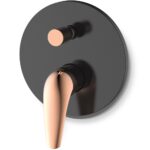 אינטרפוץ 4 דרך 155119 שגיב SAGIV צבע שחור מט/רוזגולד