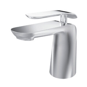 ברז אמבטיה ניצב בינוני ניקל