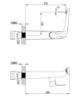 ברז לכיור אמבטיה מונח S1