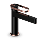 ברז מיקסר ניצב בינוני שחור ROSE GOLD