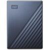 כונן קשיח חיצוני נייד Western Digital 4TB ווסטרן דיגיטל My Passport Ultra 4TB Blue