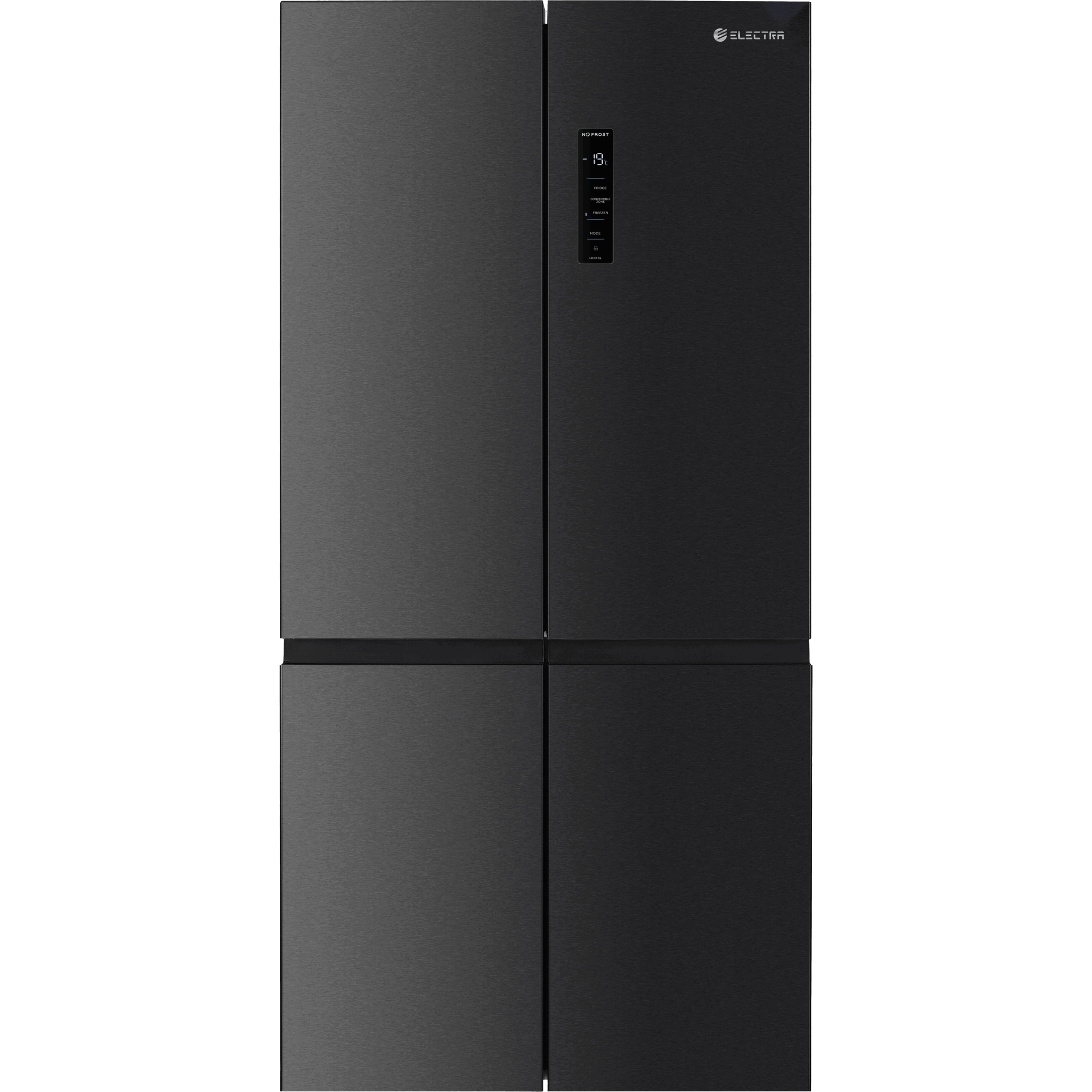 מקרר 4 דלתות 600 ליטר EL685DN אלקטרה ELECTRA נירוסטה מושחרת