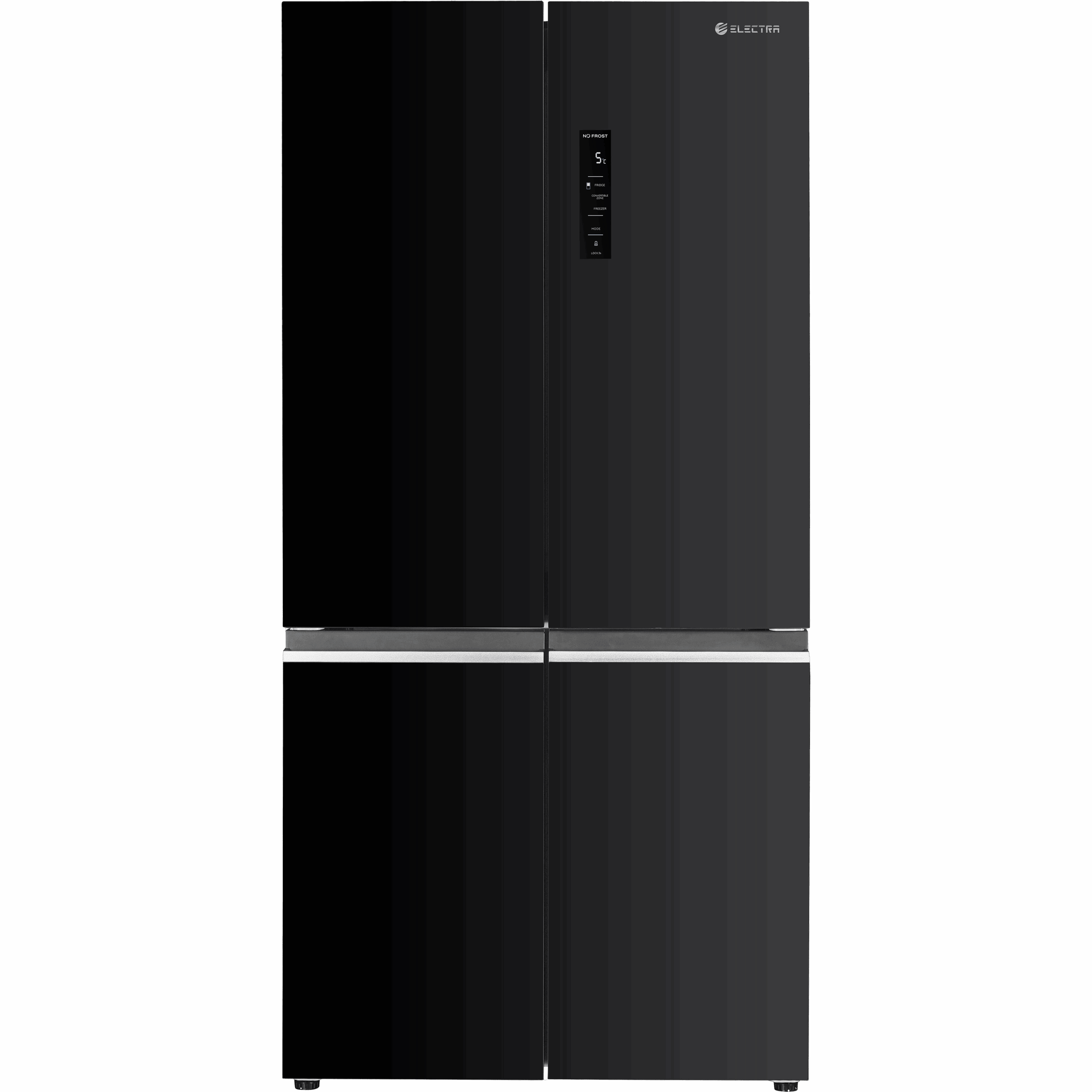 מקרר 4 דלתות Electra EL685GBL אלקטרה זכוכית שחורה
