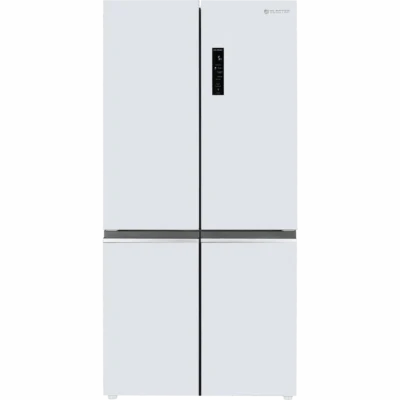 מקרר 4 דלתות 600 ליטר EL685GW אלקטרה ELECTRA זכוכית לבנה