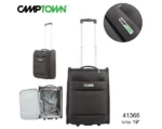 מזוודת טרולי מתקפלת 19″ CAMPTOWN קמפטאון BAKU באקו 41366 שחור