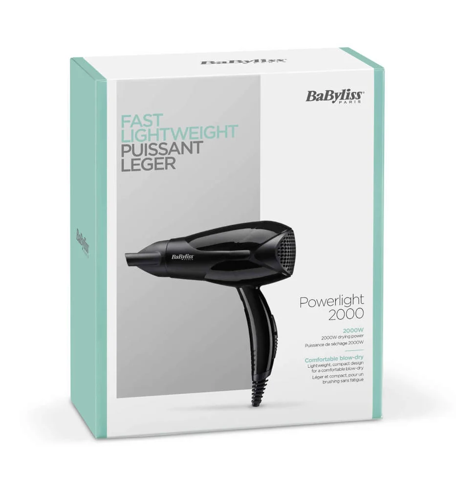 מייבש שיער קל משקל Babyliss BAD212ILE בייביליס