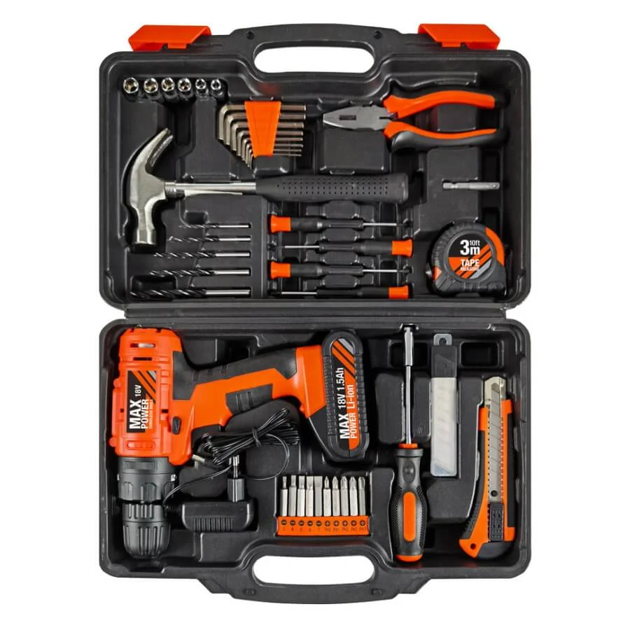 סט מברגה אימפקט נטענת 18V כולל 45 חלקים Pure Energy פיור אנרג'י מדיח כלים רחב Bosch SMV4HCX19E בוש
