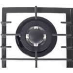 כיריים גז 5 להבות 100119/8800 זכוכית לבנה אלקטרה ELECTRA