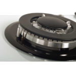 כיריים גז 5 להבות 100119/8800 זכוכית לבנה אלקטרה ELECTRA