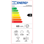 מכונת כביסה חזית 6 ק"ג MF100W60/WIL 6443 מידאה MIDEA