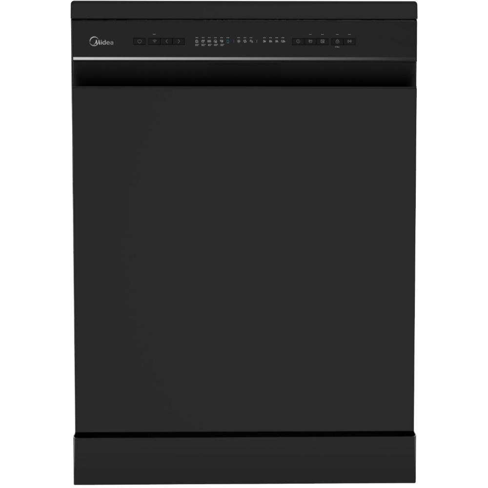 מדיח כלים רחב חכם Midea מידאה WQP14W7633CB שחור 6465