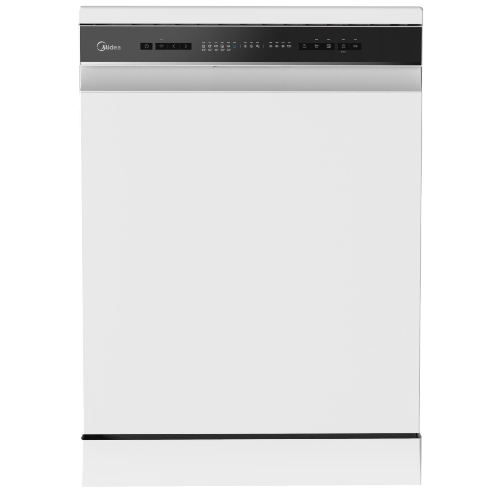 מדיח כלים רחב חכם Midea מידאה WQP14W7633CW 6466