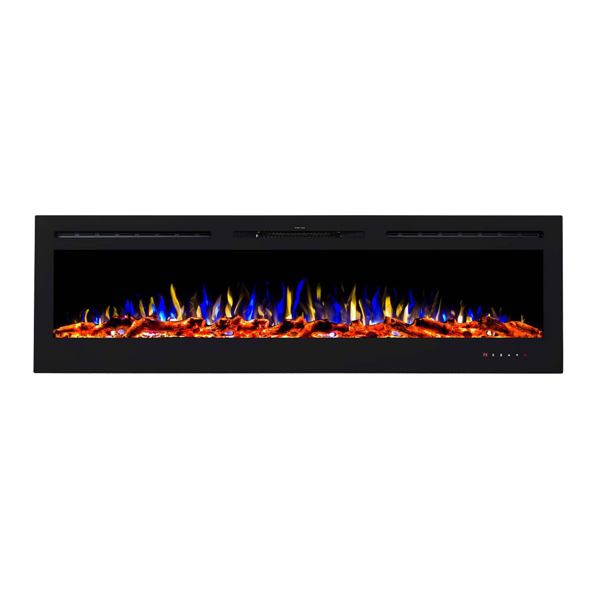 קמין חשמלי דקורטיבי 72 אינץ' Electra Premium BG72B אלקטרה צבע שחור