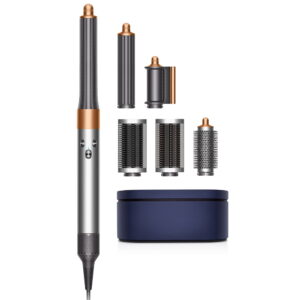 מעצב שיער כולל אביזרים Dyson דייסון Airwrap Complete Long HS05 – ניקל ונחושת