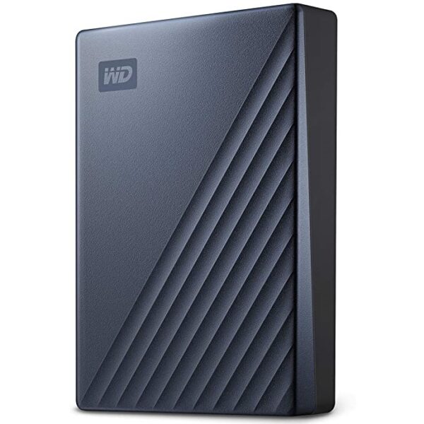 כונן קשיח חיצוני נייד 2TB עבור Western Digital macOS ווסטרן דיגיטל My Passport MAC 2TB Blue