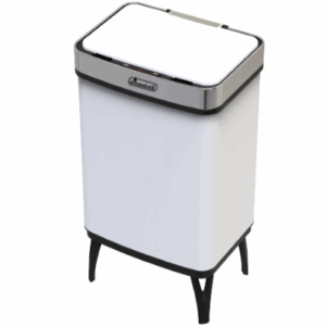 פח אשפה אוטומטי 60 ליטר La Kitchenette לה קיטשינט KD2 לבן