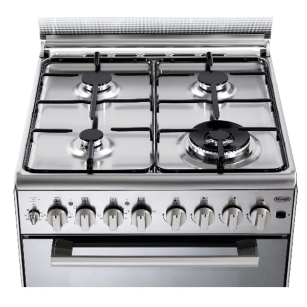 תנור דו תאי משולב כיריים DeLonghi DCS12EDX דלונגי