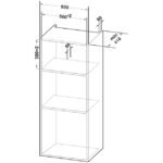 מיקרוגל בילד-אין משולב AIRFry מסדרת 900 EMSB30XCF אלקטרולוקס Electrolux