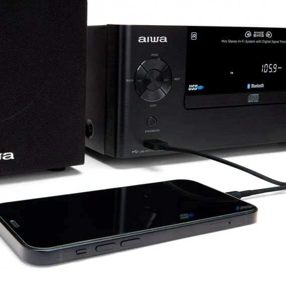 מערכת סטריאו דינאמית Aiwa 120W איווה AMS350
