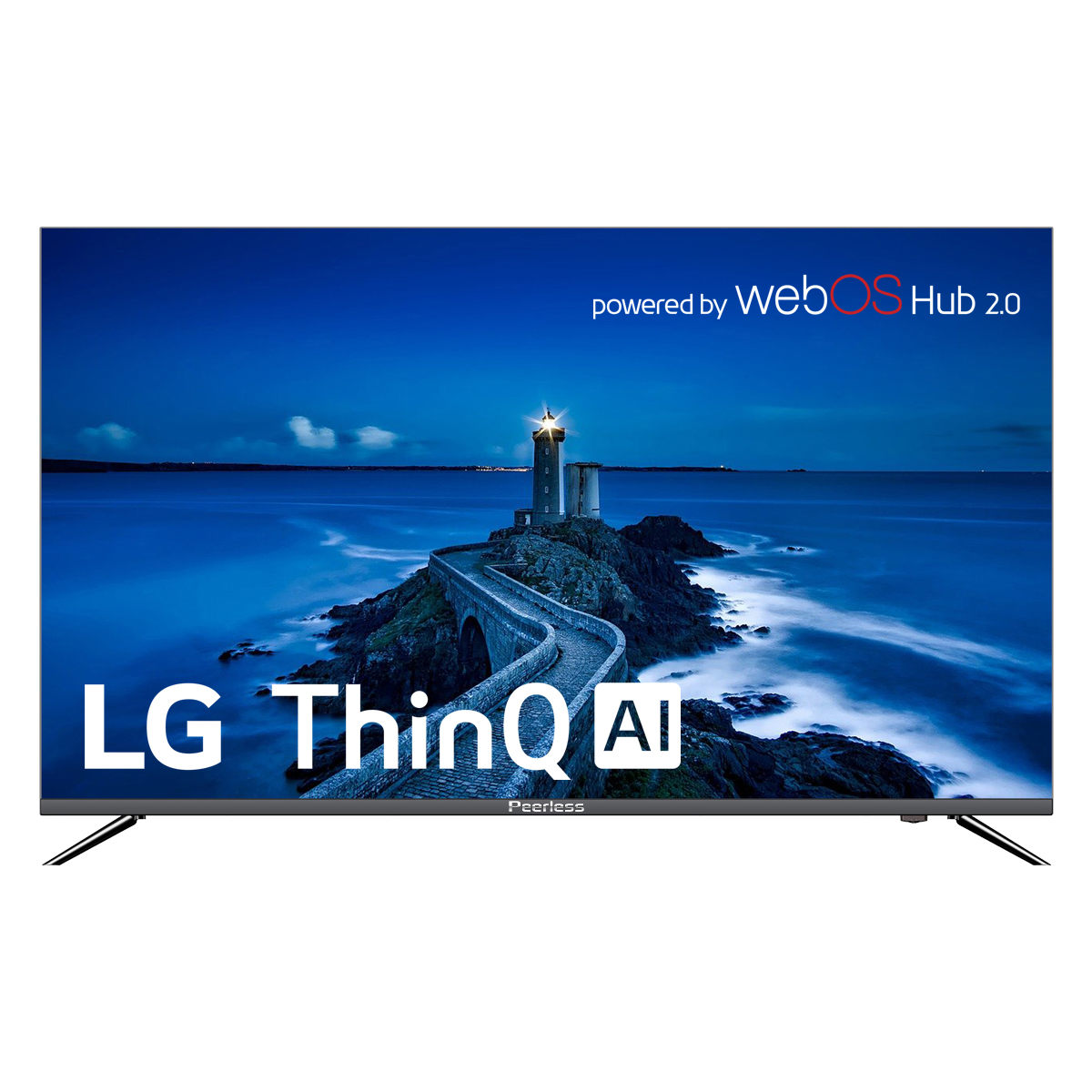 טלוויזיה 43 אינץ' 4K LED סמארט 4340 WEBOS22 פירלס Peerless