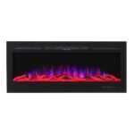 קמין חשמלי דקורטיבי 50 אינץ' Electra Premium BG50B צבע שחור