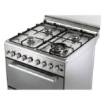 תנור דו תאי משולב כיריים DeLonghi DCS12EDX דלונגי