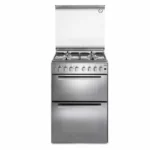 תנור דו תאי משולב כיריים DeLonghi DCS12EDX דלונגי