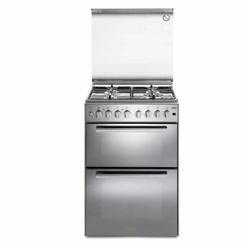 תנור דו תאי משולב כיריים DeLonghi DCS12EDX דלונגי