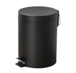 פח לשירותים שחור מט 5583b ספלאש splash