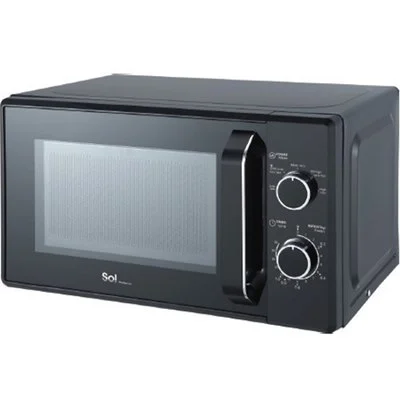 מיקרוגל מכני 20 ליטר Sol סול SL7840 שחור