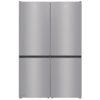מקרר 4 דלתות חזית נירוסטה 640 ליטר Gorenje גורנייה HY-NRK6191PS4