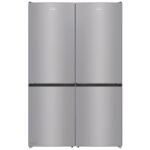 מקרר 4 דלתות חזית נירוסטה 640 ליטר Gorenje גורנייה HY-NRK6191PS4