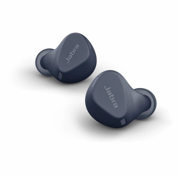 אוזניות ספורט אלחוטיות – JABRA True Wireless ג'ברה Elite 4 Active כחול נייבי