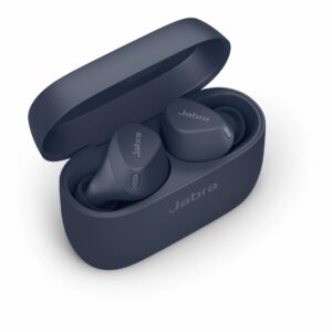 אוזניות ספורט אלחוטיות – JABRA True Wireless ג'ברה Elite 4 Active כחול נייבי