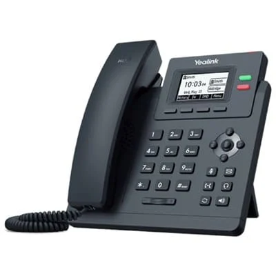 טלפון שולחני מבוסס Yealink SIP-T31P Classic IP
