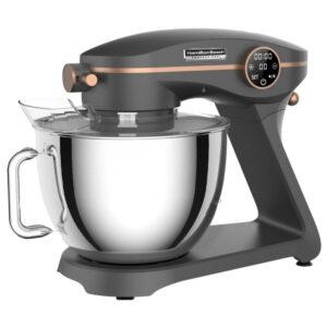 מיקסר מקצועי 8 ליטר אפור ברונזה Hamilton beach 63582GB-IS המילטון ביץ'